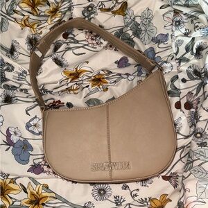 Steve Madden Beige Shoulder Bag